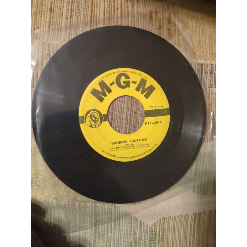 Window Shopping/ Over The Hill Art Mooney And His Orchestra Vinyl 45